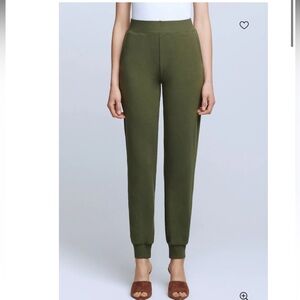 L'AGENCE The Moss Jogger Pant in Olive